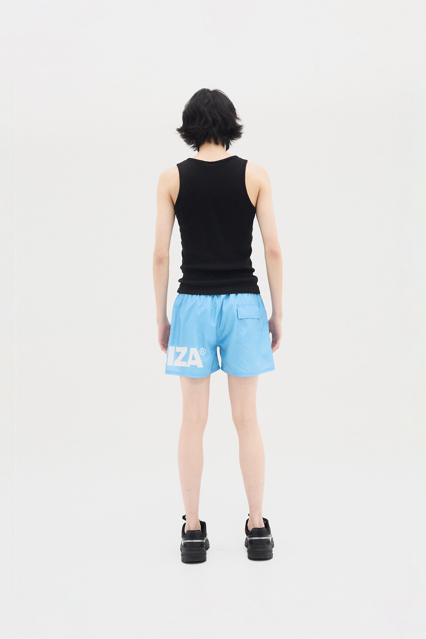 BLUE SWIM SHORTS