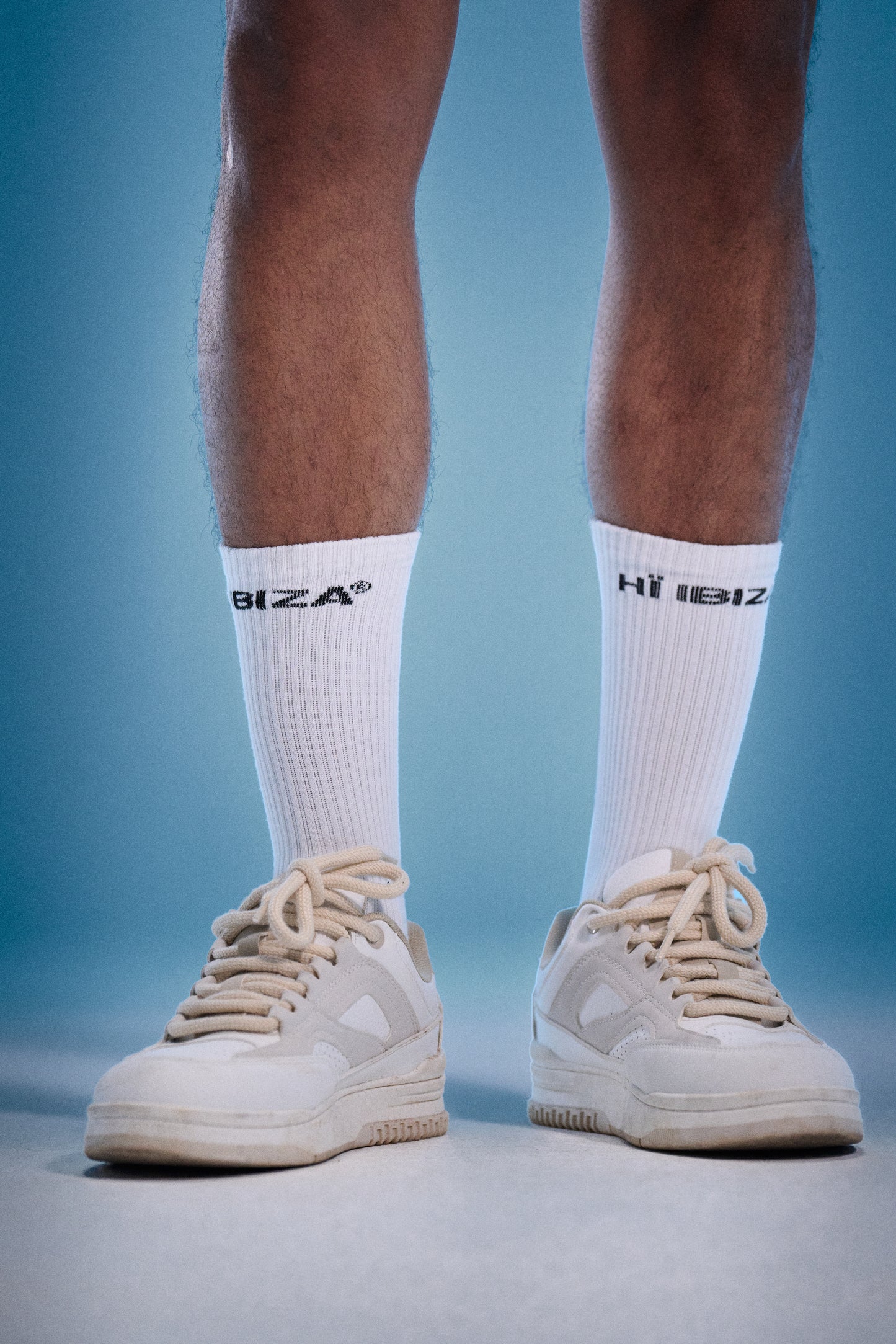 WHITE LOGO SOCKS