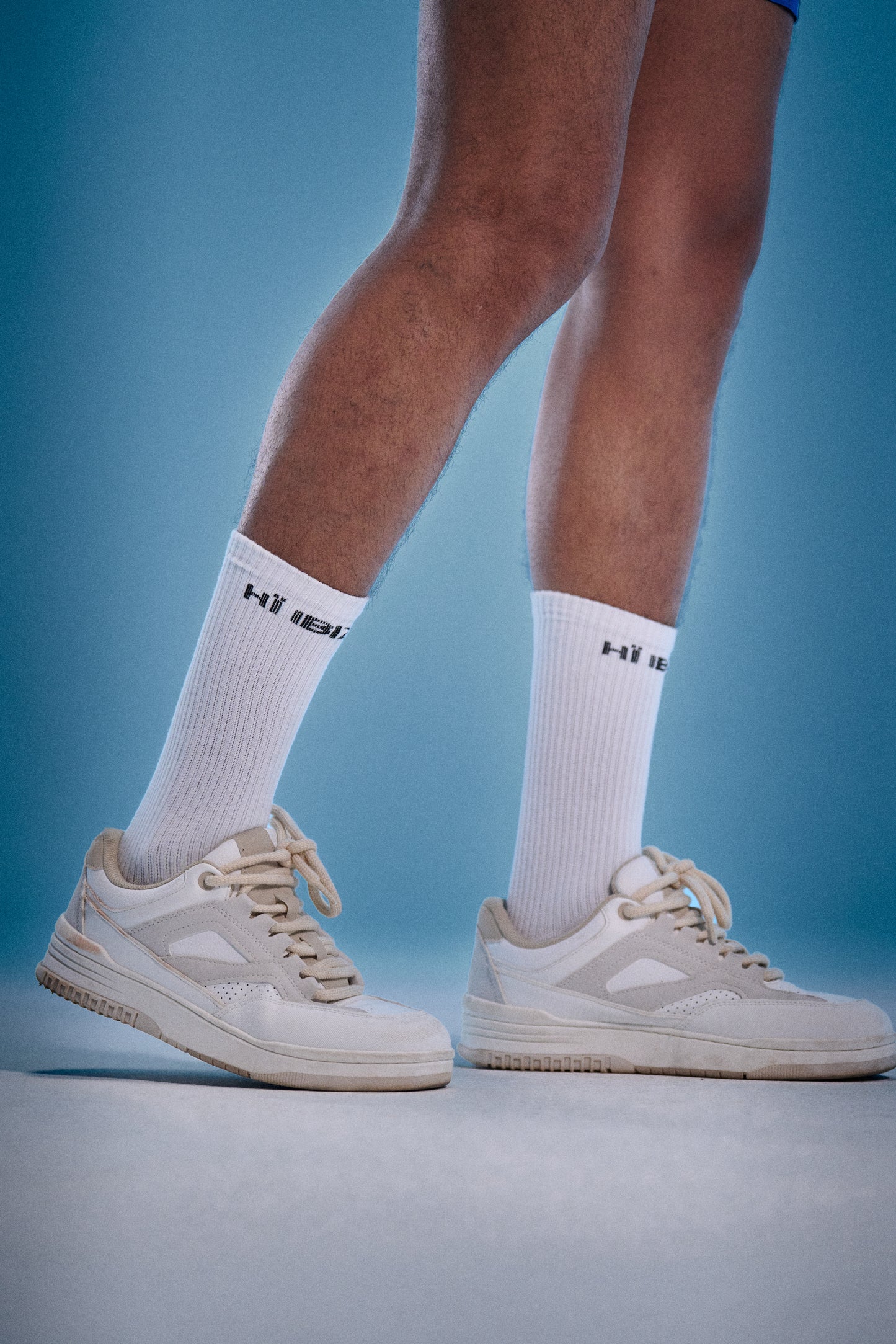 WHITE LOGO SOCKS