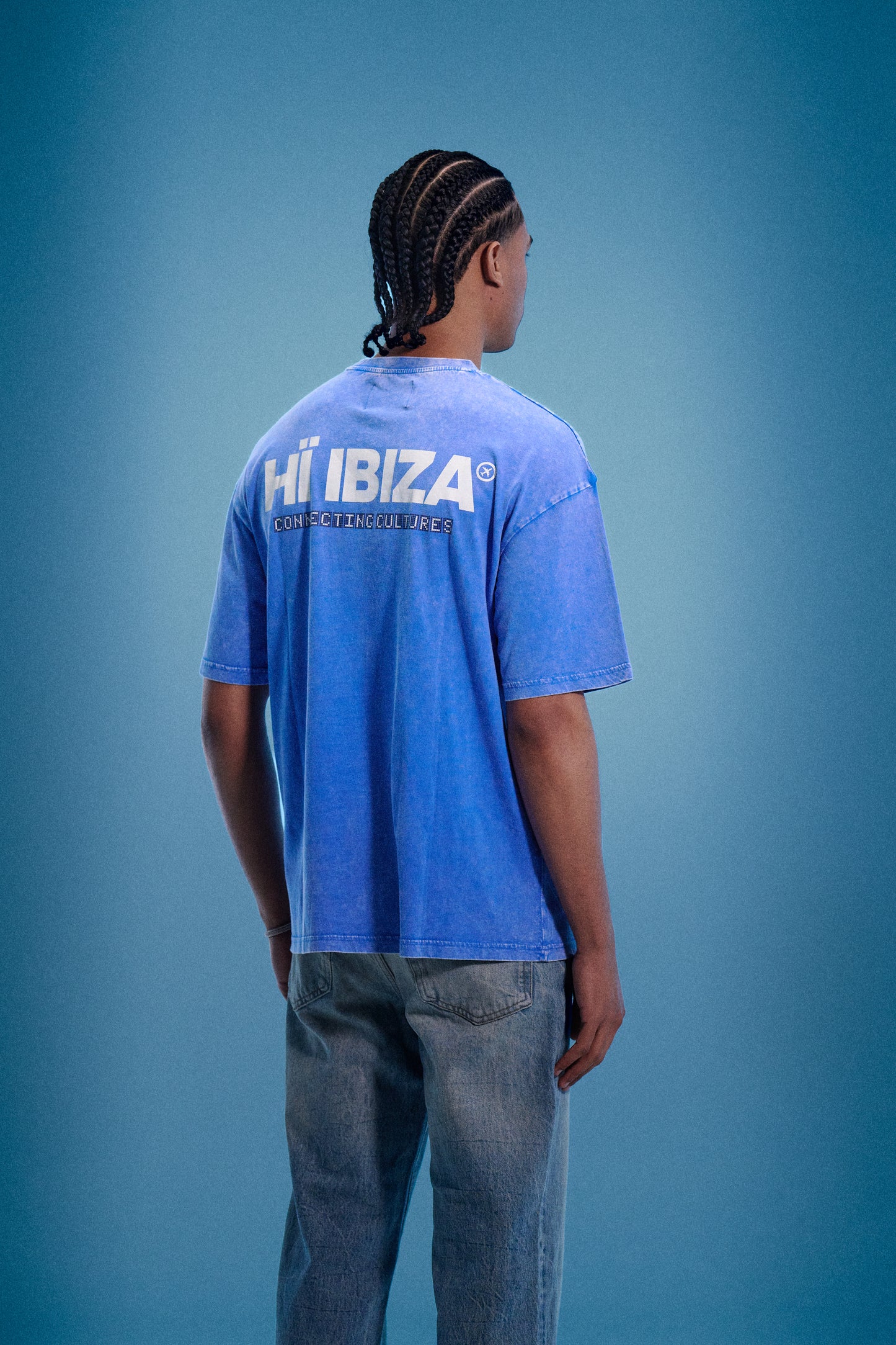 CONNECTING CULTURES BLUE T-SHIRT
