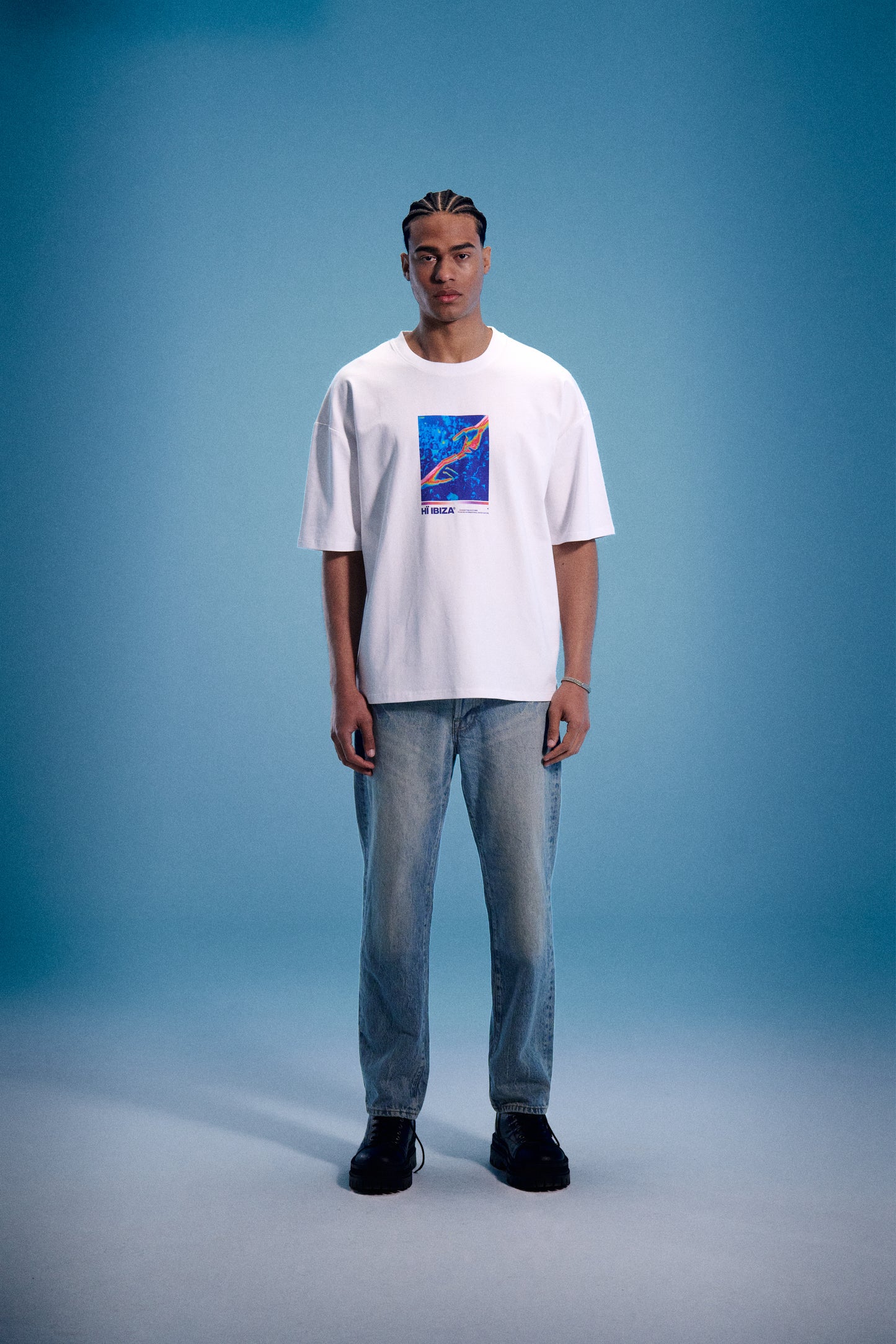 HYBRID SOCIETY WHITE T-SHIRT