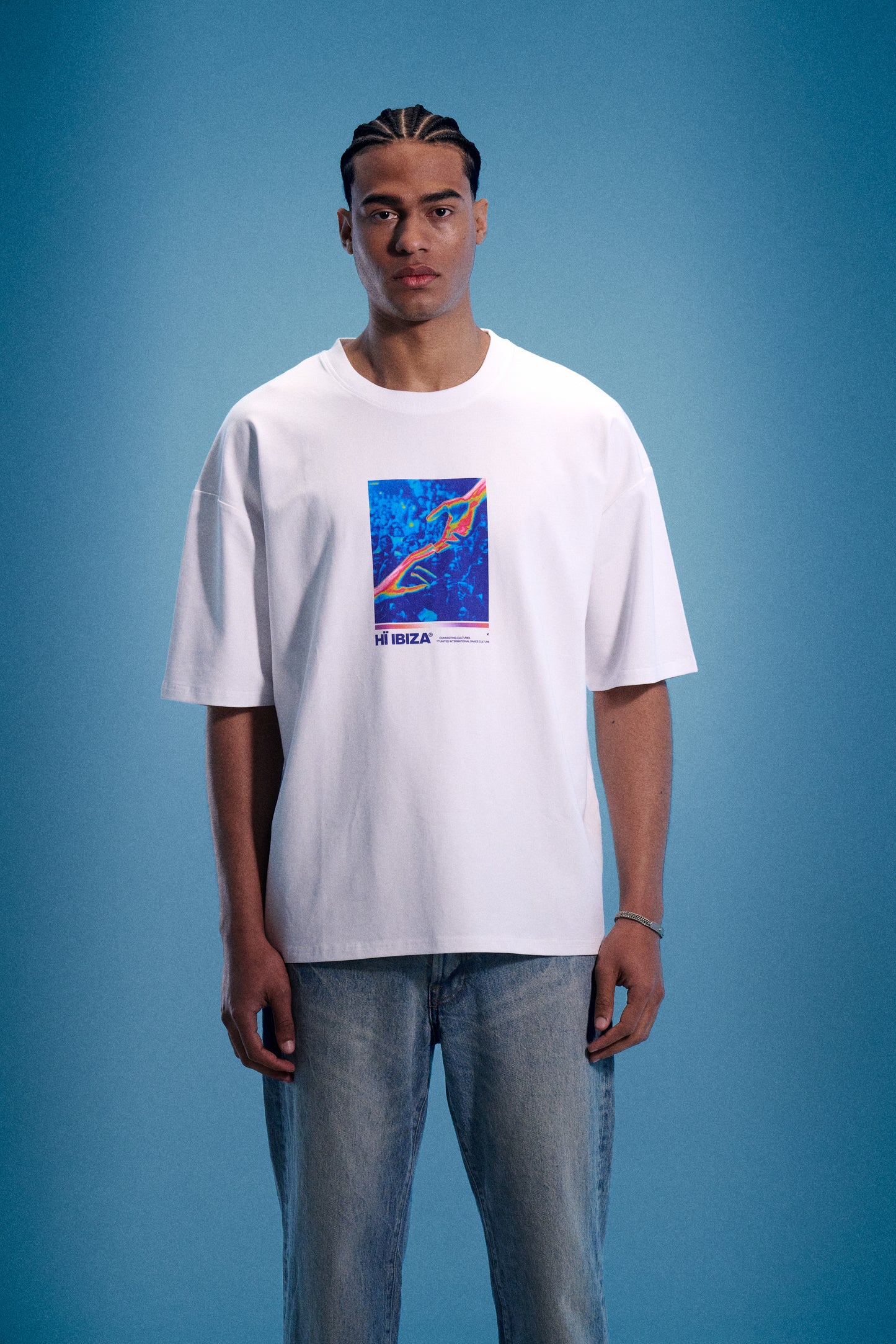 HYBRID SOCIETY WHITE T-SHIRT