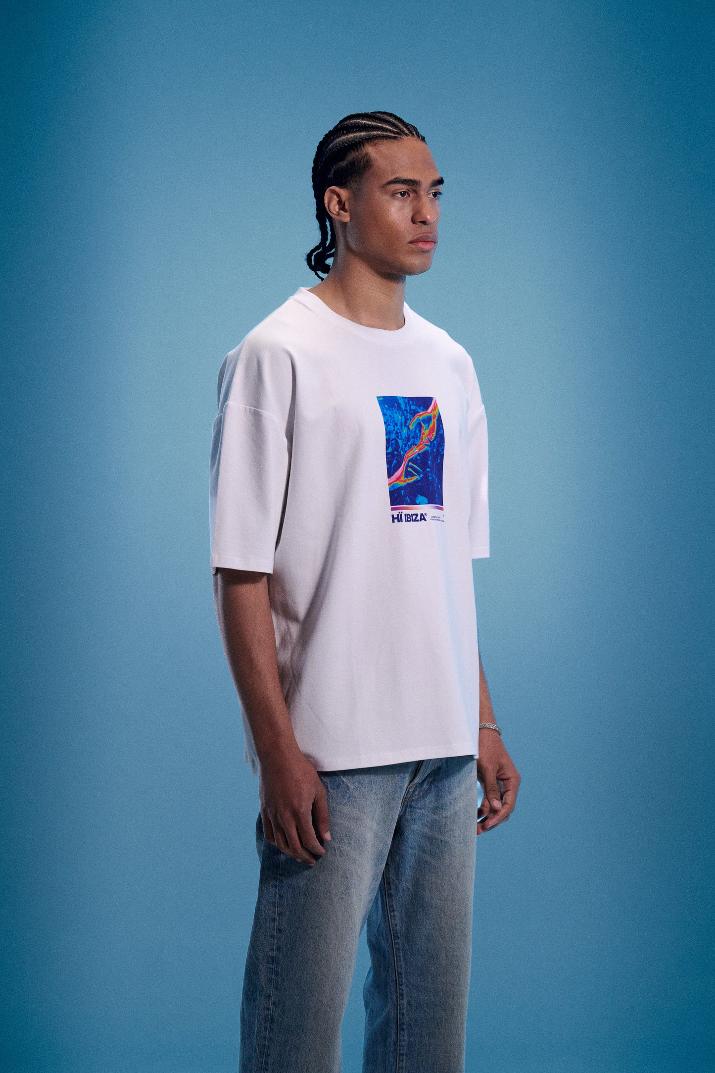 HYBRID SOCIETY WHITE T-SHIRT
