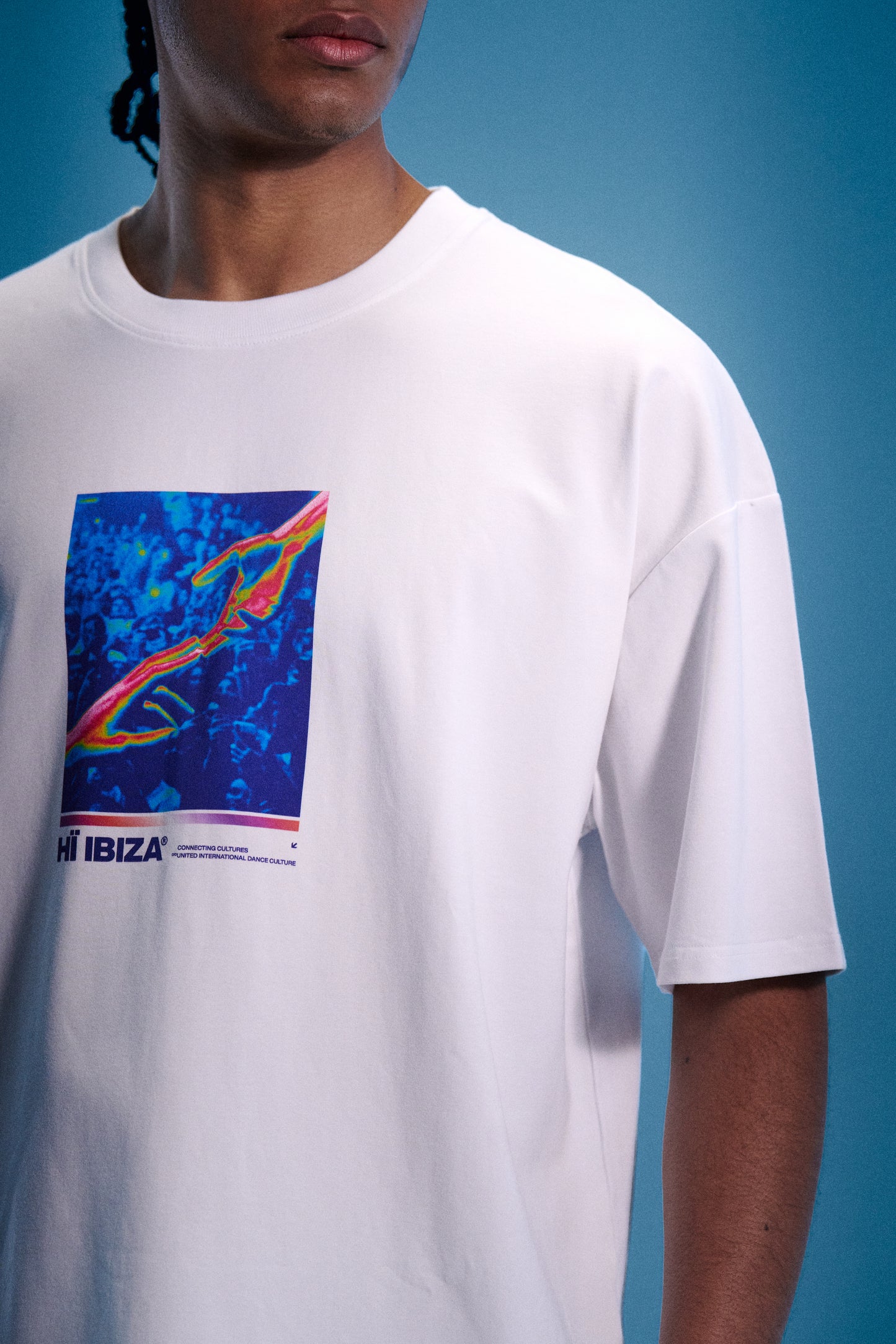 HYBRID SOCIETY WHITE T-SHIRT