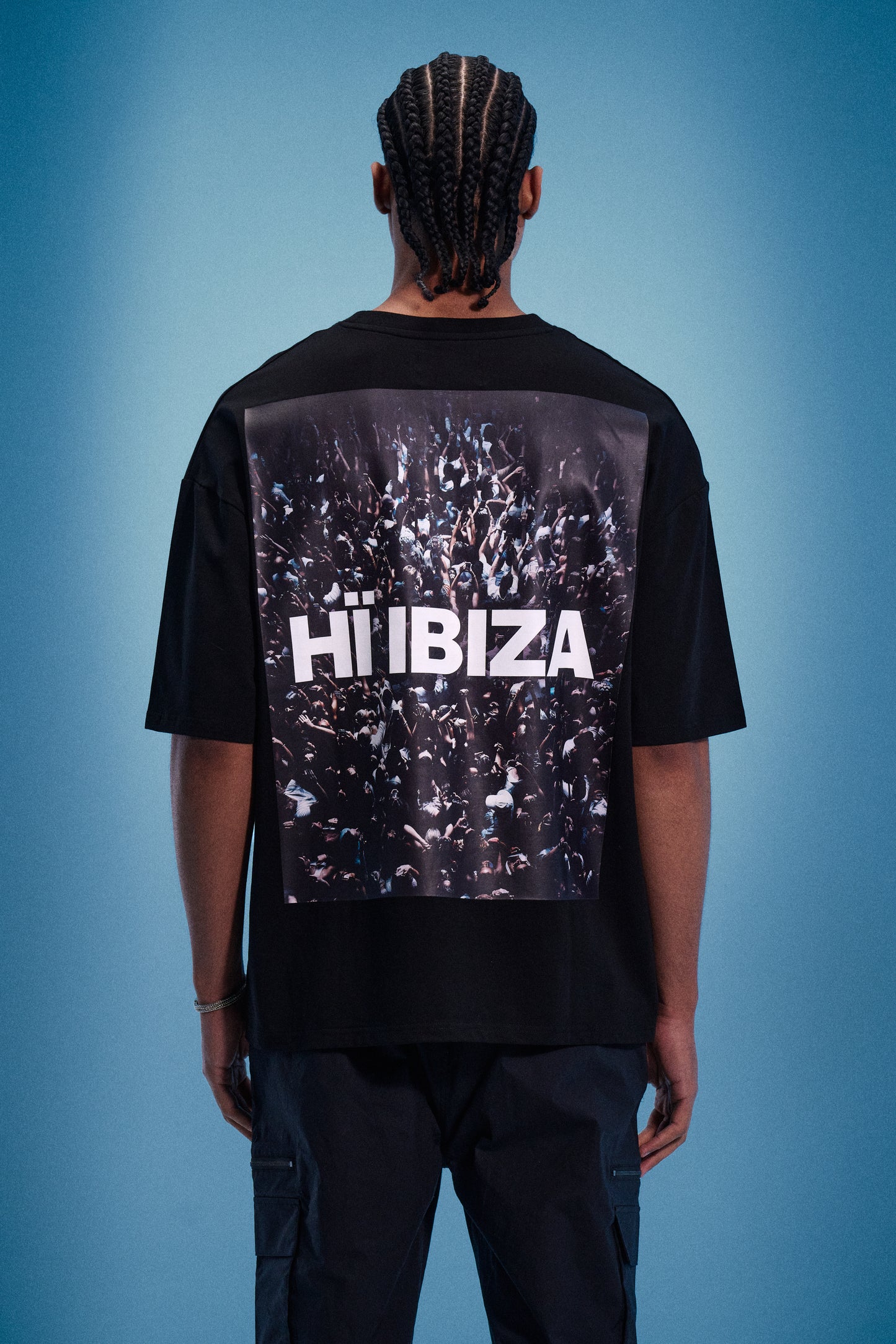 CLUB SCENE BLACK T-SHIRT