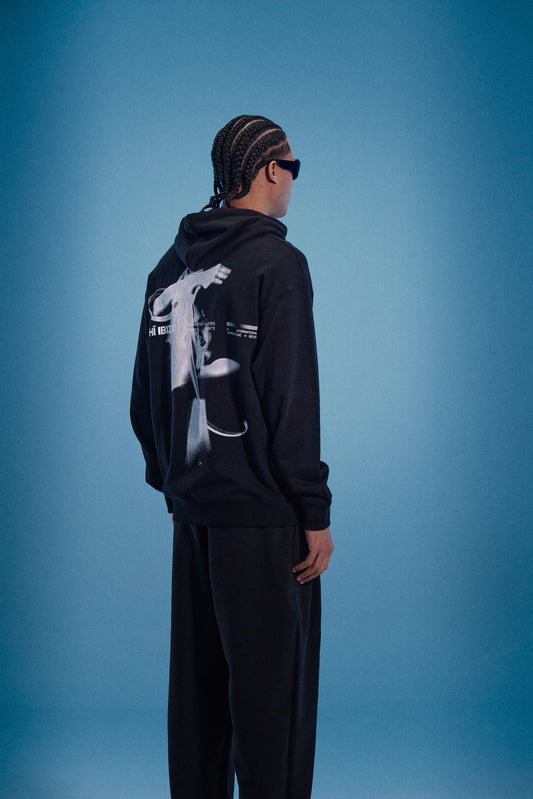 DANCE CULTURE HOODIE BLACK