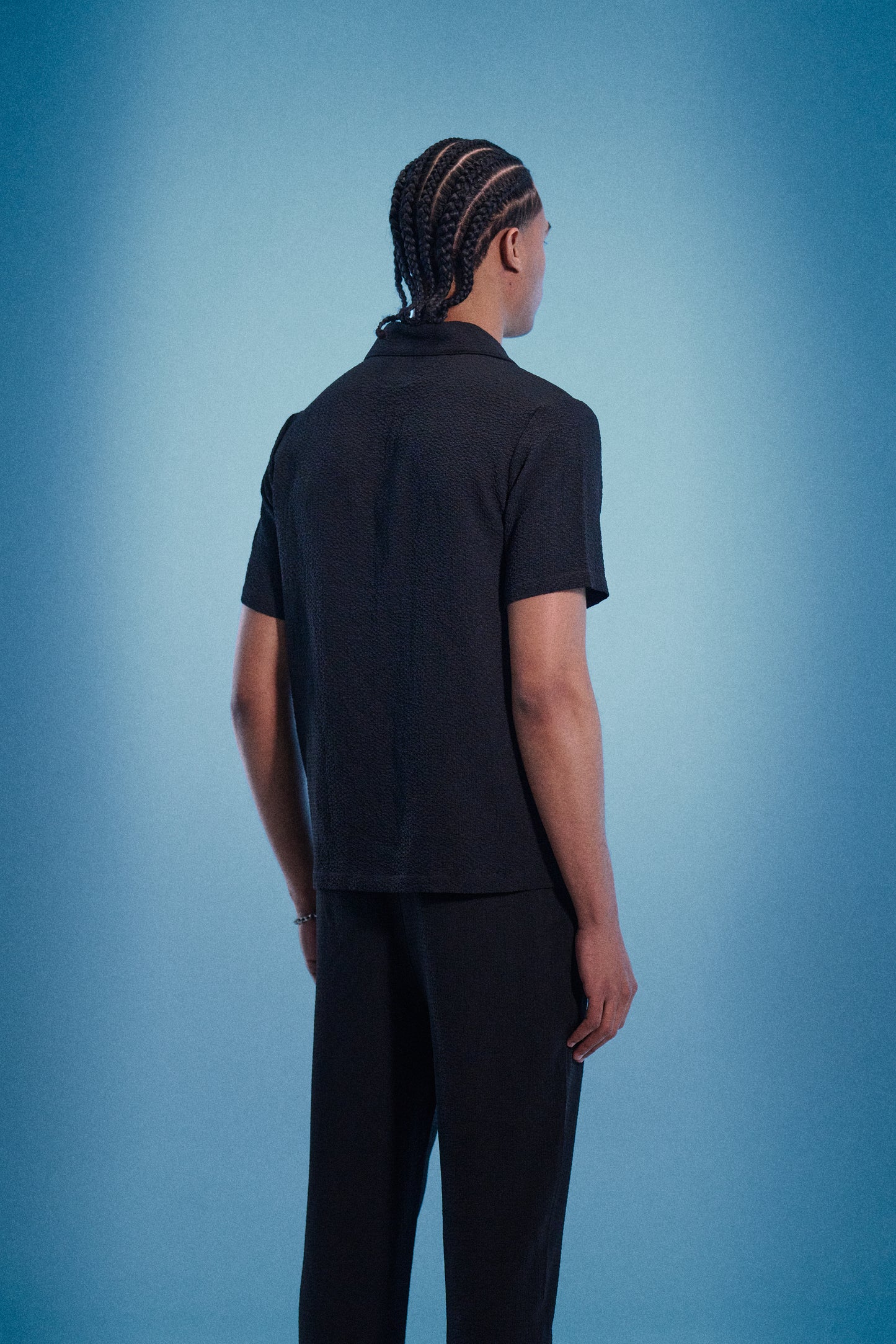 CAMISETA M CORTE CRINCKLE HI