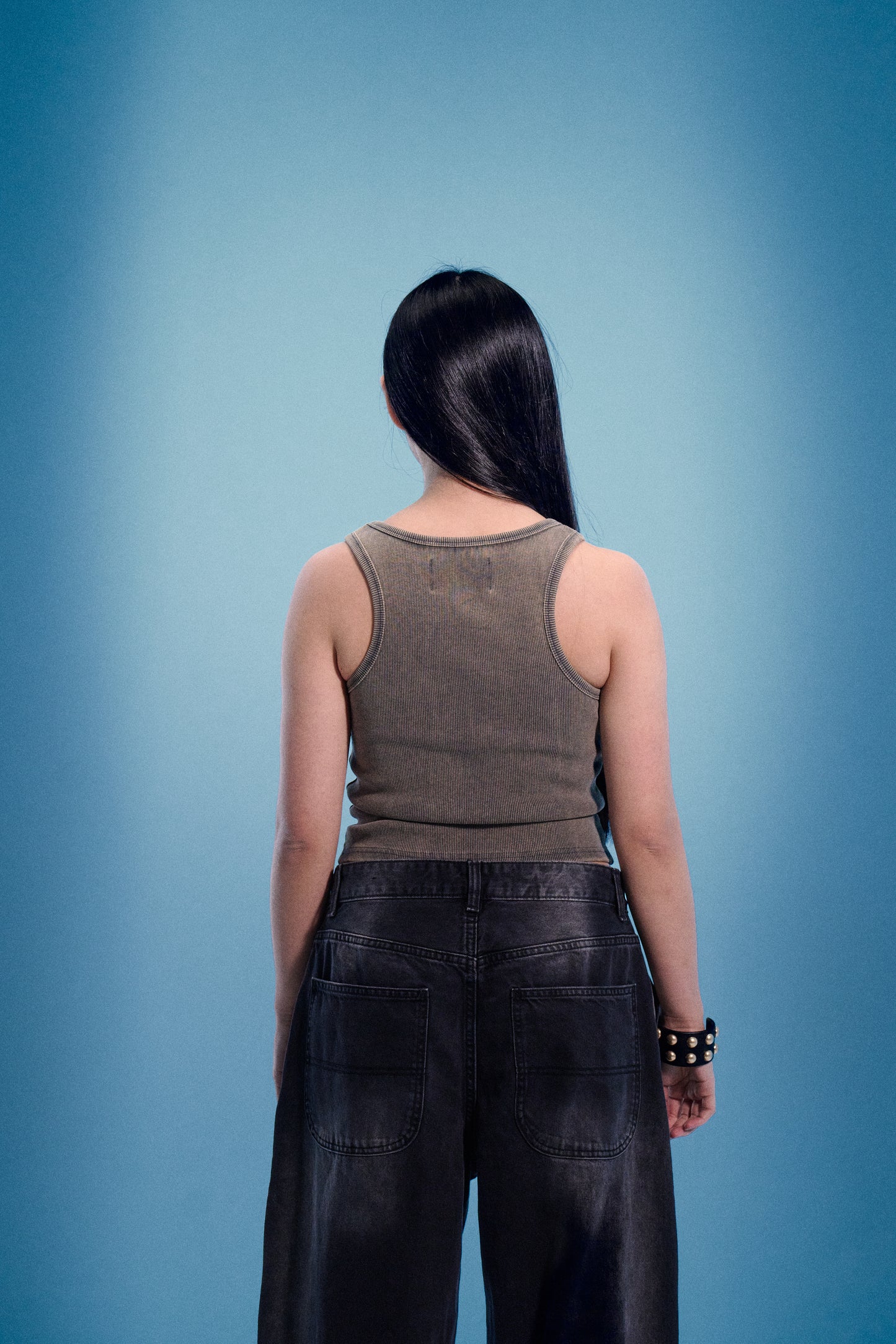 ACID WASHED Vest