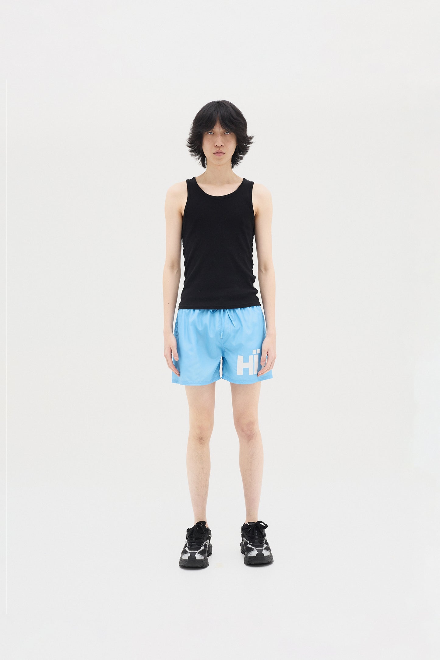 BLUE SWIM SHORTS