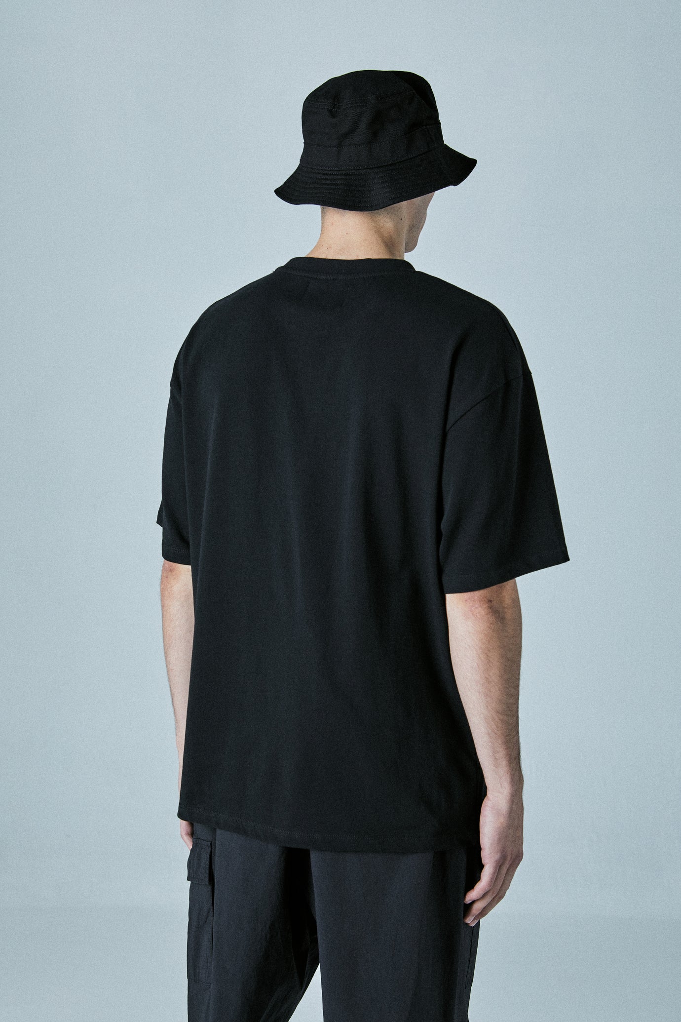 BLACK 3M LOGO TEE