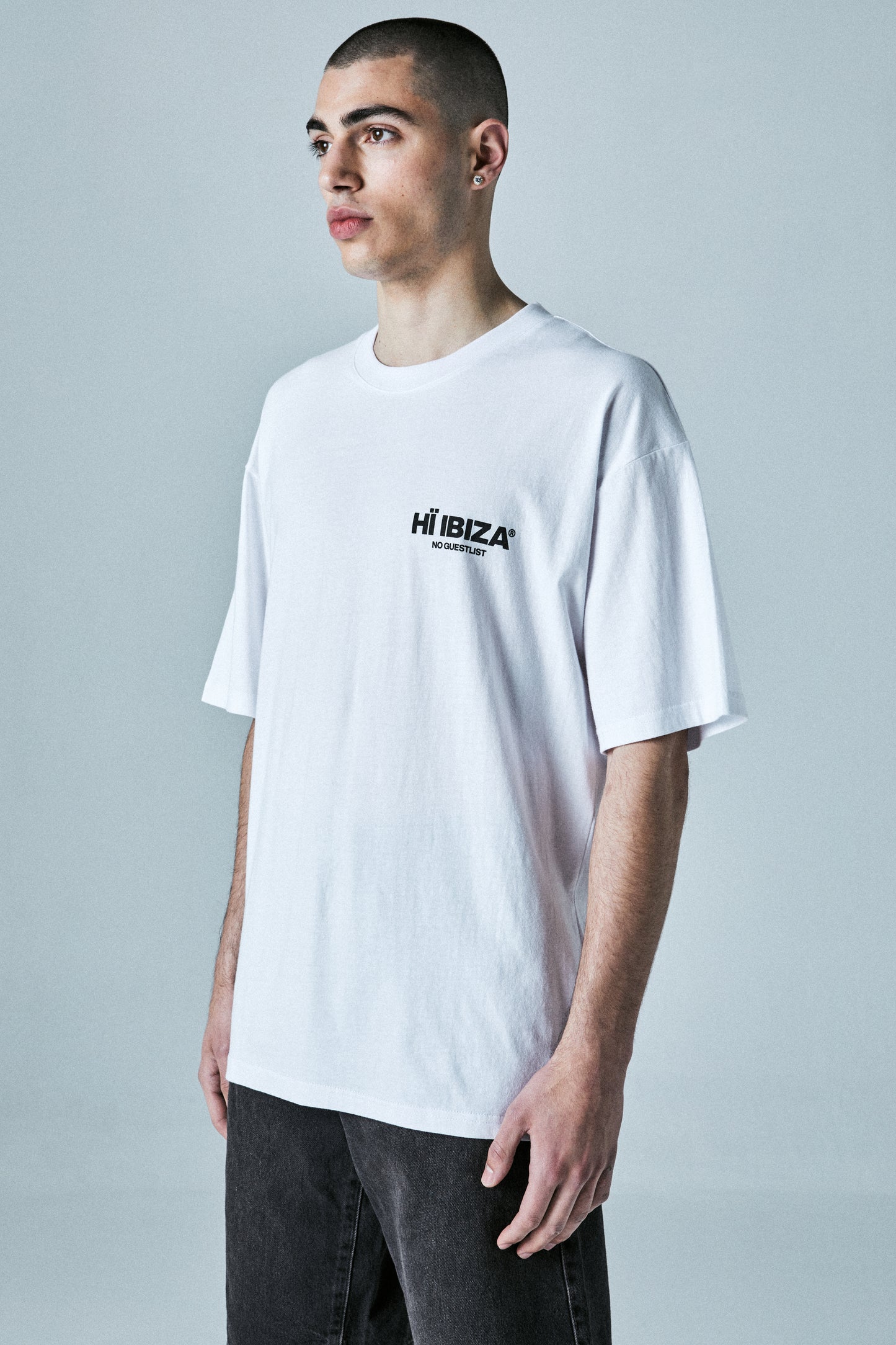 WHITE NO GUESTLIST TEE