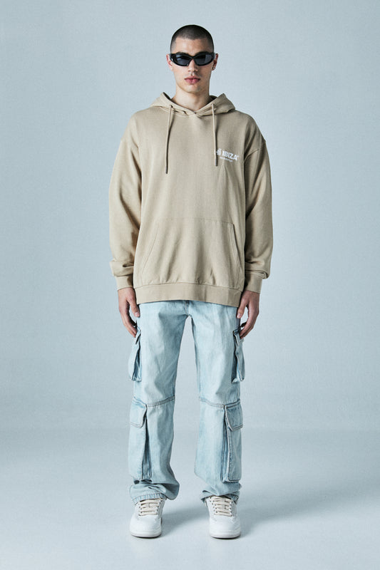 STONE BEIGE GUESTLIST HOODIE