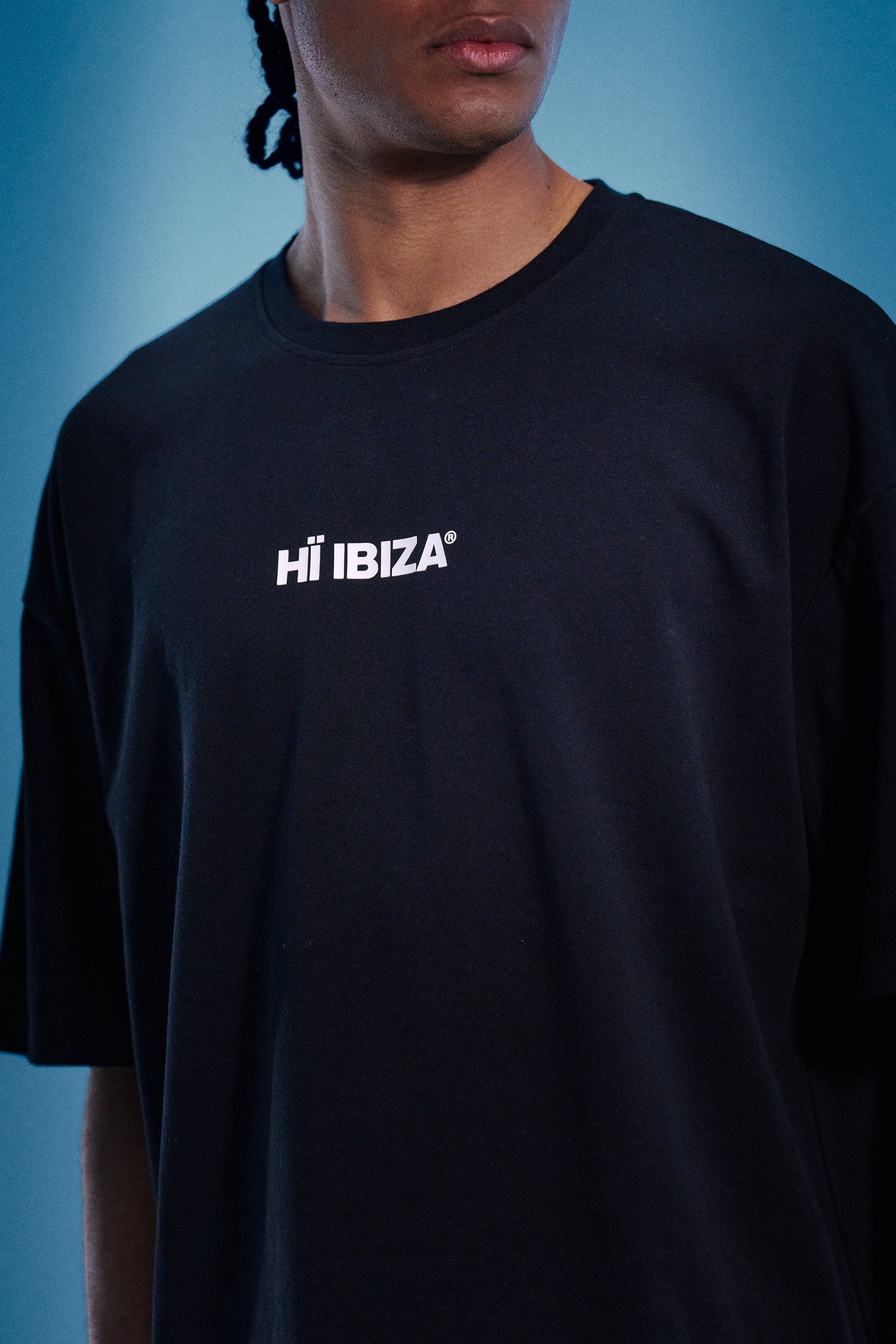 HÏ IBIZA CORE BLACK LOGO T-SHIRT