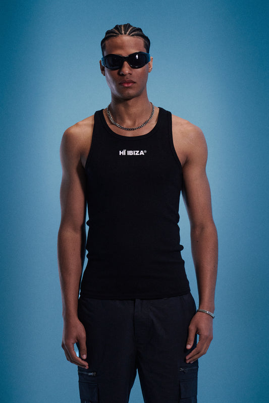 HÏ IBIZA CORE BLACK LOGO VEST