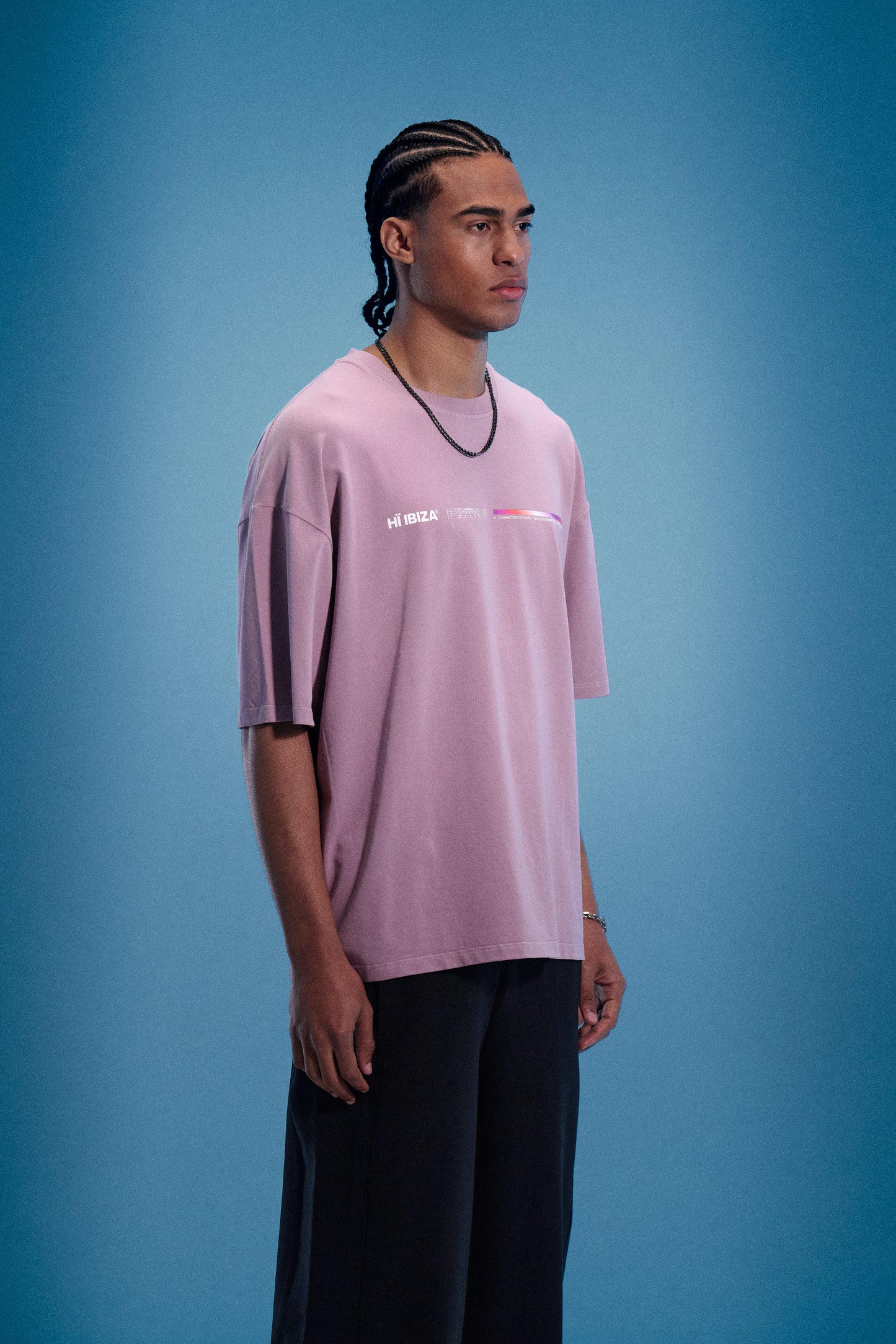 HYBRID SOCIETY LAVENDER T-SHIRT
