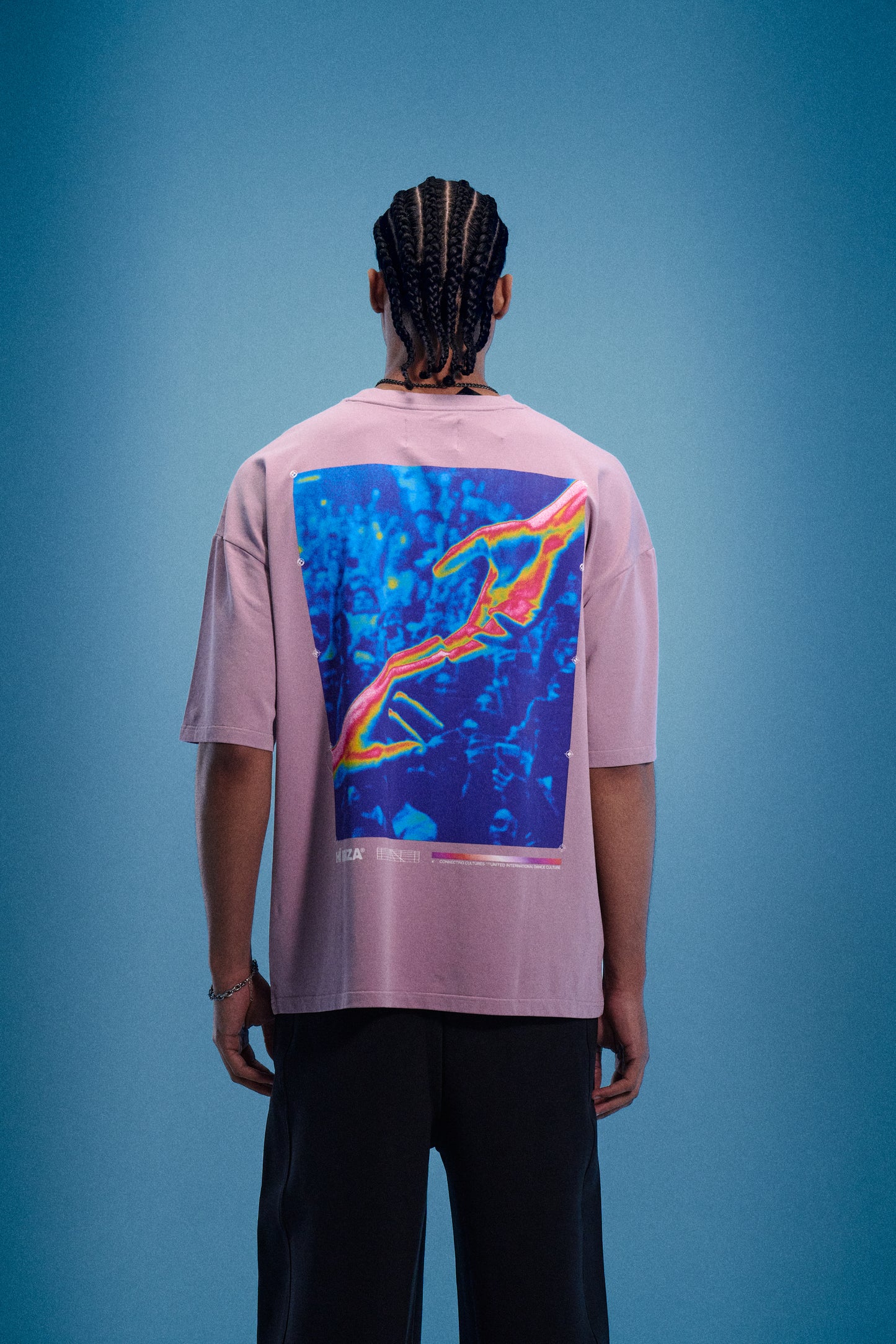 HYBRID SOCIETY LAVENDER T-SHIRT