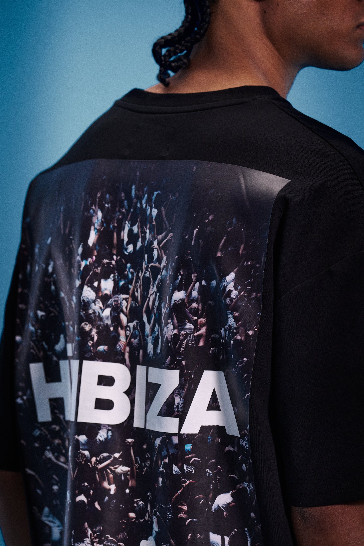 CLUB SCENE BLACK T-SHIRT