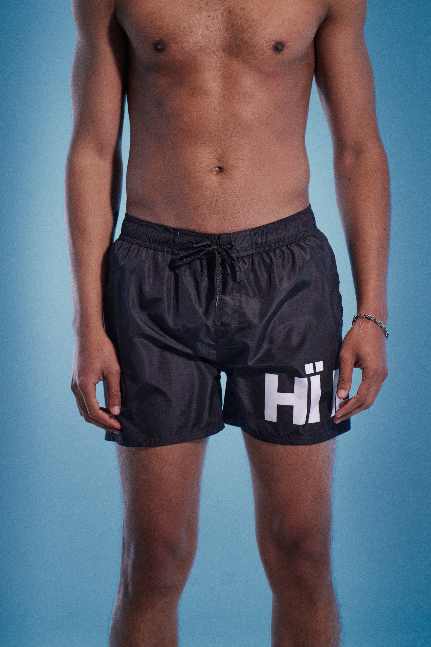 HÏ IBIZA BLACK SWIM SHORTS