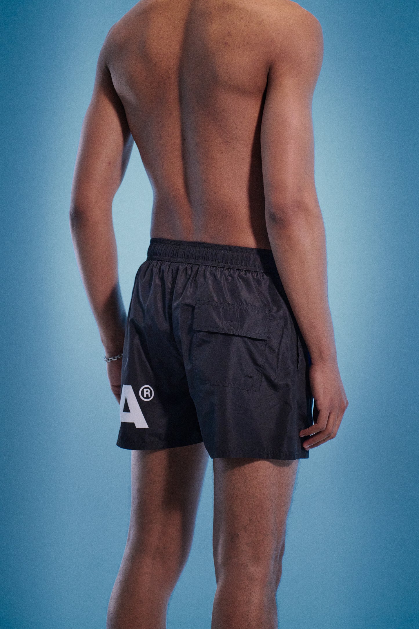 HÏ IBIZA BLACK SWIM SHORTS