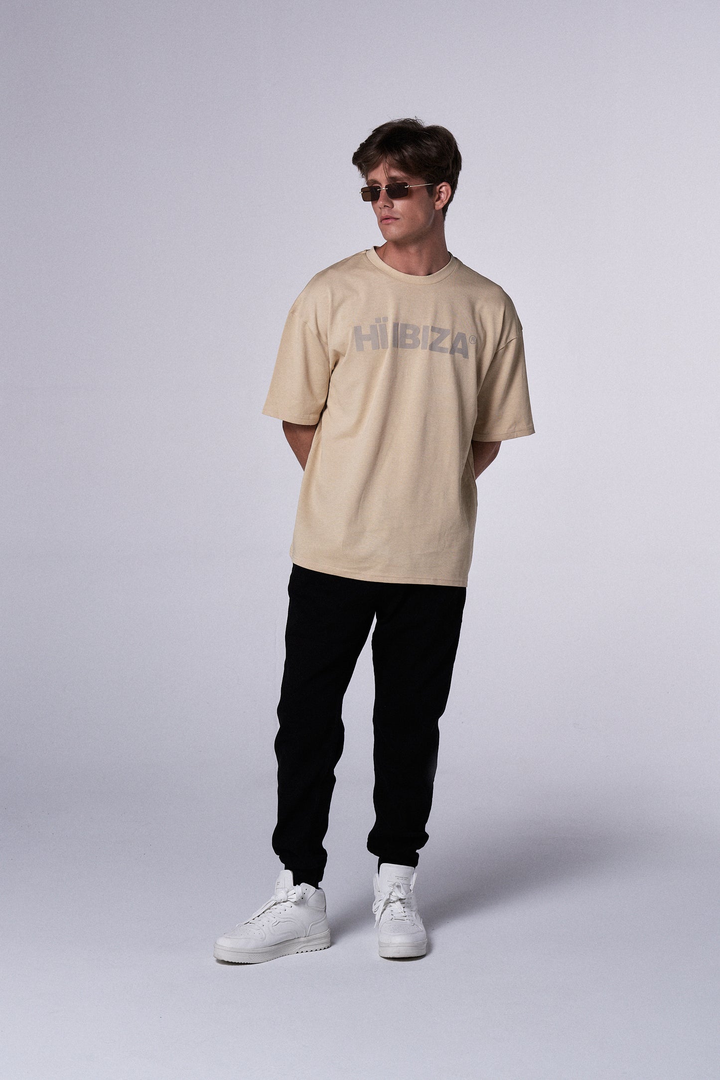 Logo T-shirt Almond