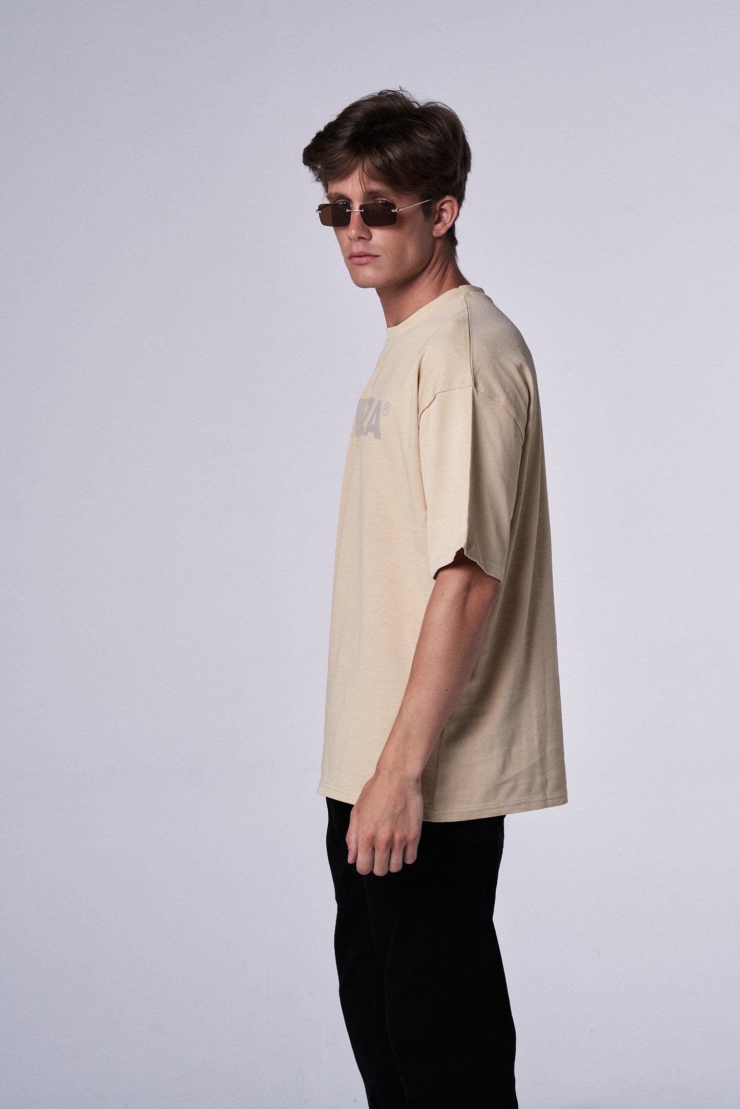 Logo T-shirt Almond