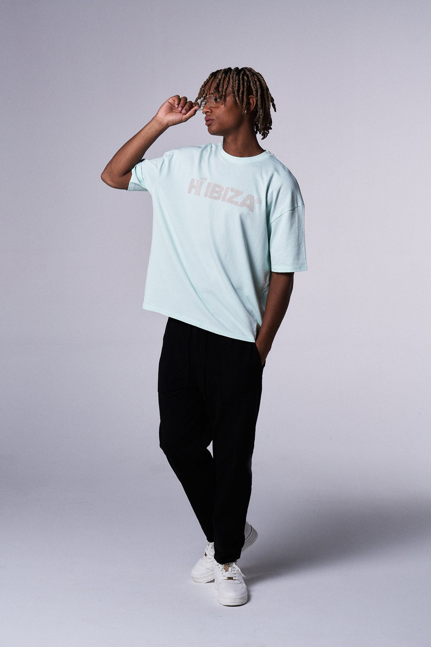 Logo T-shirt Mint Cream