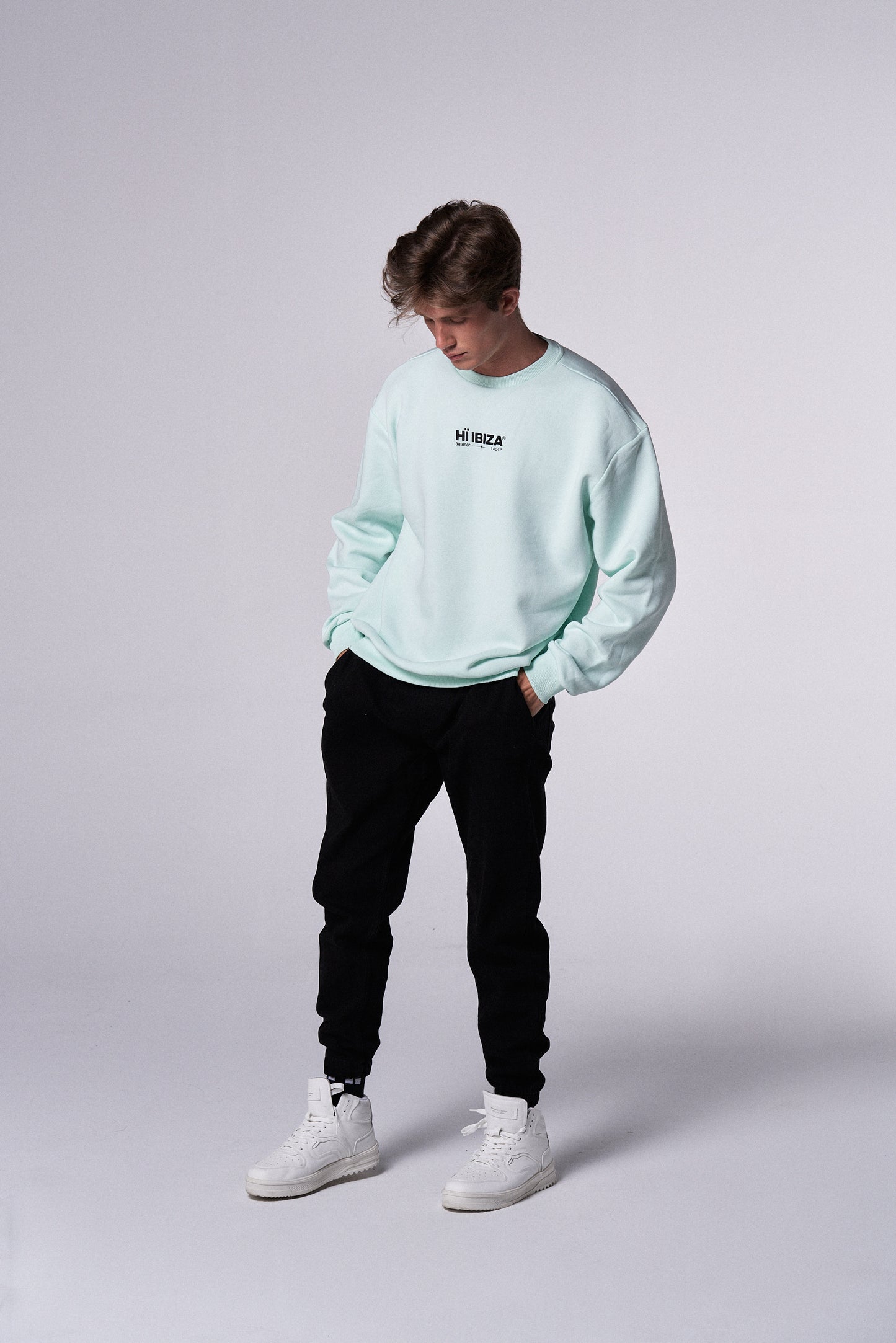 Sweatshirt Mint Cream