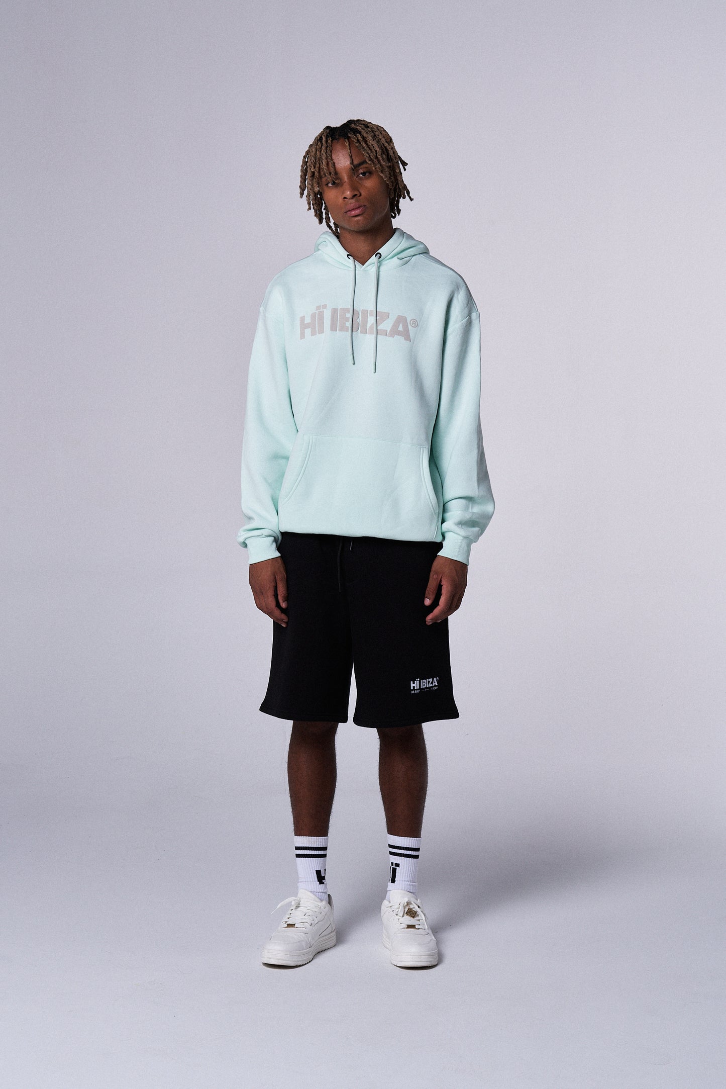 Hoodie Mint Cream