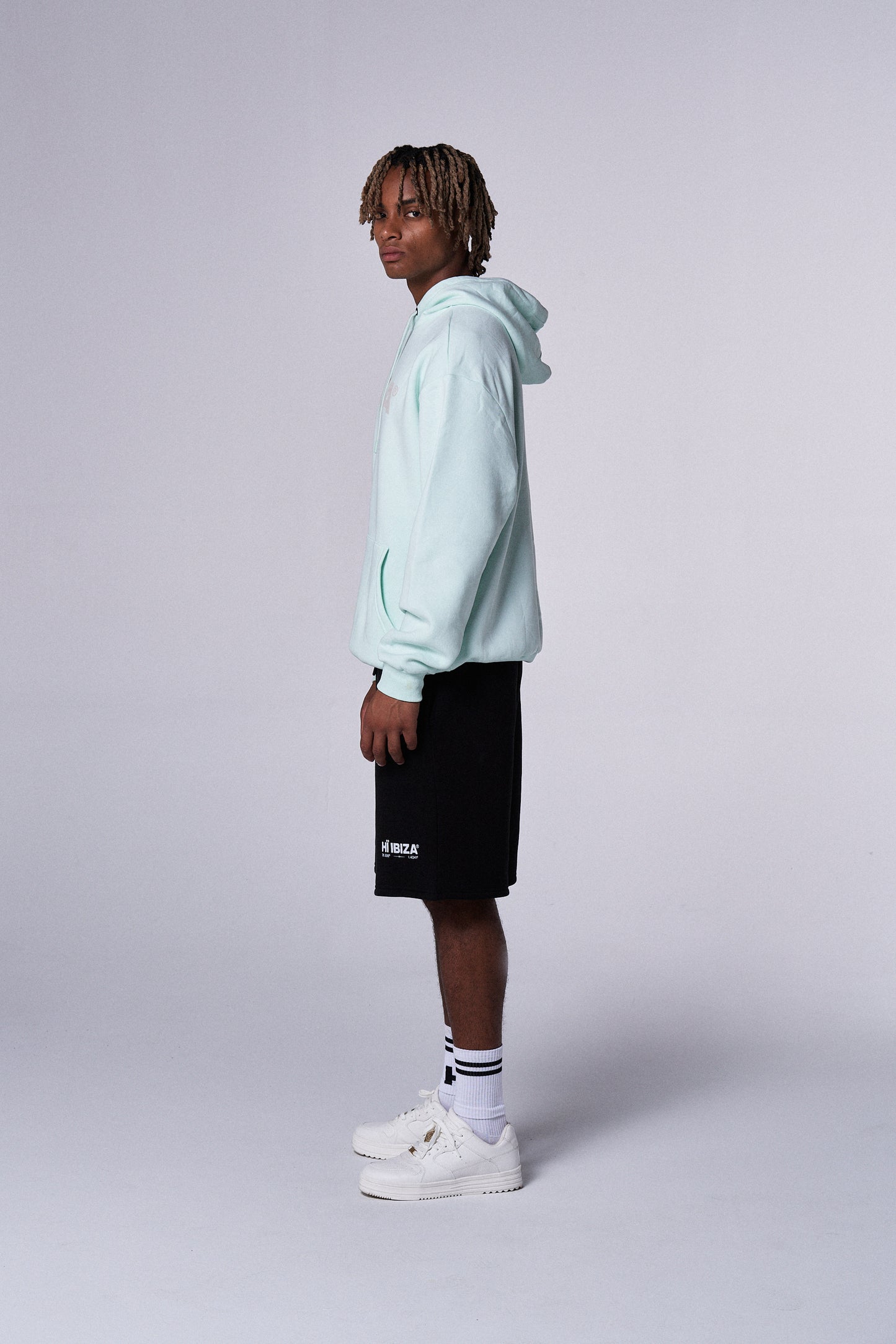 Hoodie Mint Cream