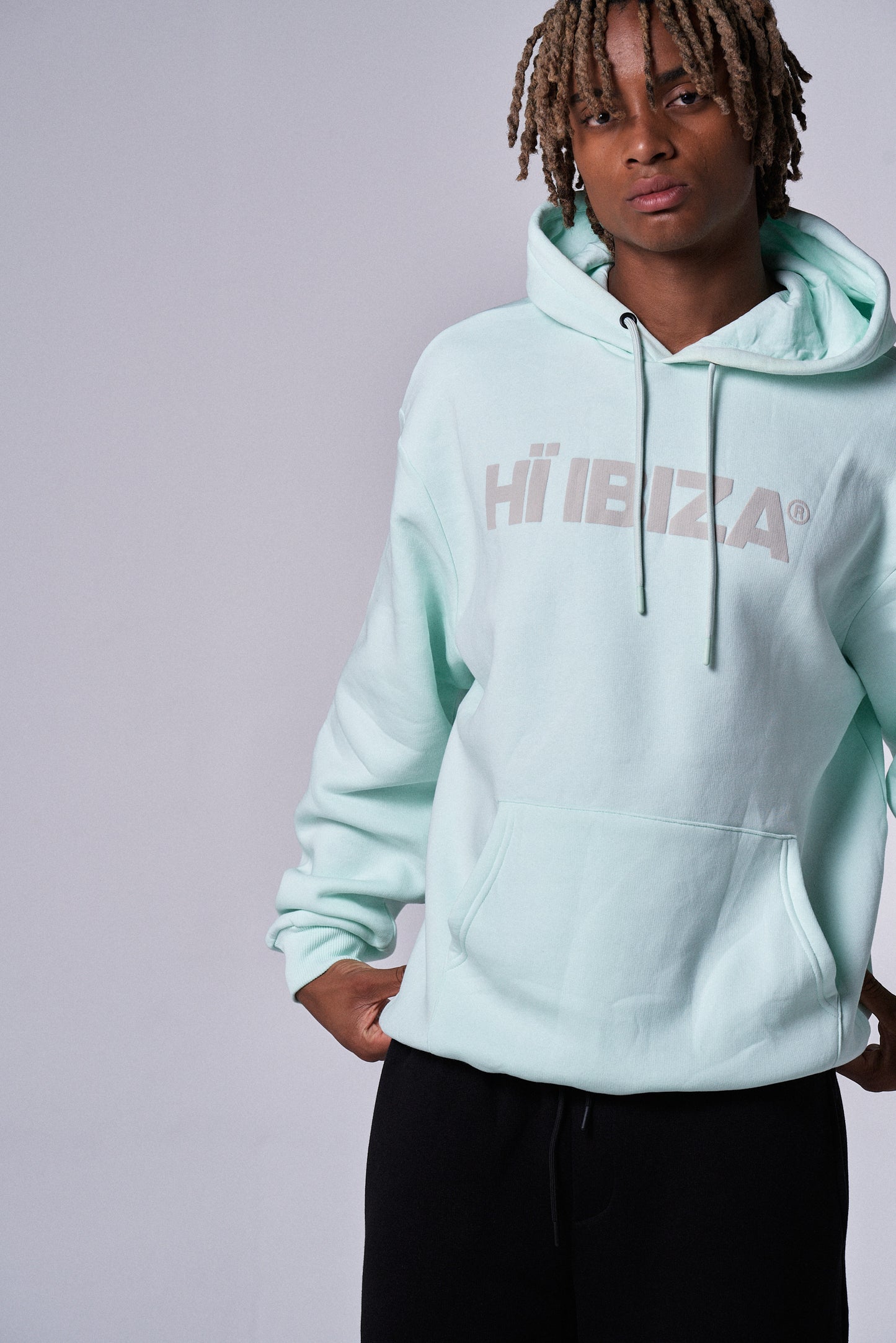 Hoodie Mint Cream