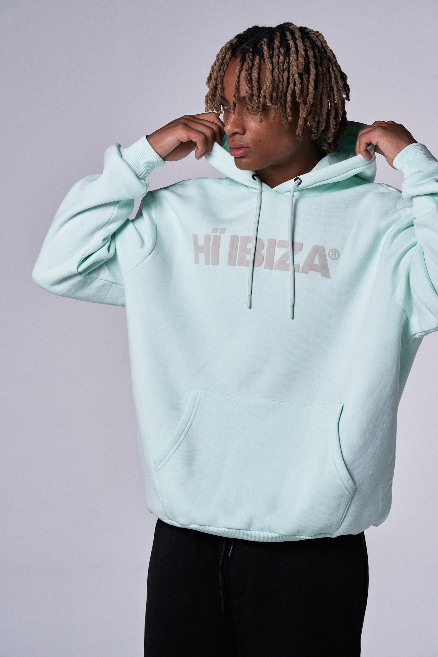 Hoodie Mint Cream