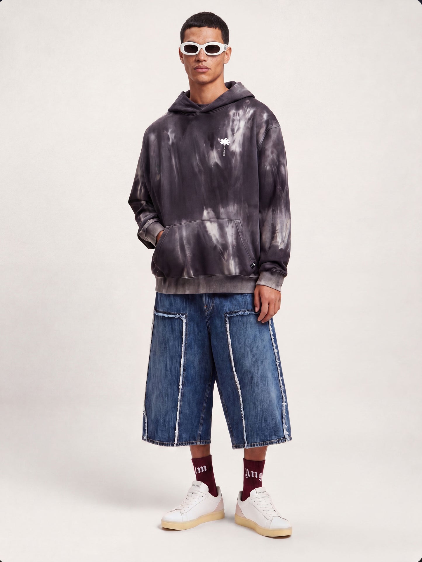 Palm Angels x Hï Ibiza Tie-dye Hoodie